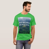 アースデイメッセージ Tシャツ (正面フル)