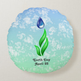 アースデイラウンドピロー ラウンドクッション