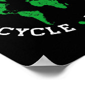 アースデイリサイクル減ら再利用リスペクトワールドエンバイン ポスター (角)