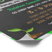 アースデイ学校イベントテンプレート ポスター (角)