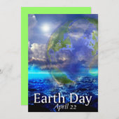アースデイ招待状 招待状 (正面/裏面)