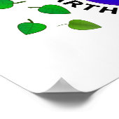 アースデイ毎日デザイン ポスター (角)