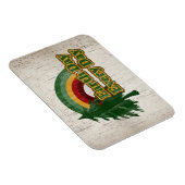 アースデイ毎日、レトロレインボー マグネット (右側)