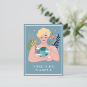 アースデイ気候変動認識度アースマザー シーズンポストカード (スタンド正面)