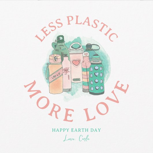 アースデイ水ボトル シーズンカード