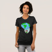 アースデイ熱気球 Tシャツ (正面フル)