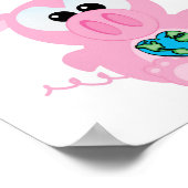 アースデイ環境にやさしいことをしよう豚ゴッキンズ ポスター (角)