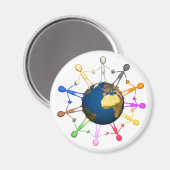 アースデイ磁石 マグネット (正面/裏面)