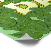 アースデイ葉植物 ポスター (角)