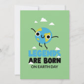 アースデイ誕生日4月22日 シーズンカード (正面)