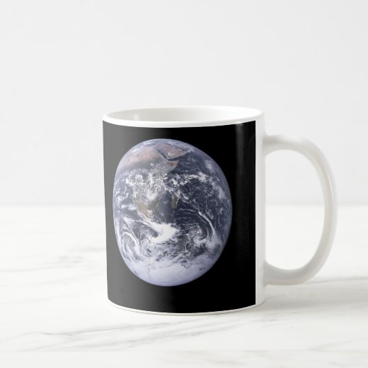 アースデイ2012 - 地球を真正面から捉えた画像 コーヒーマグカップ (右)