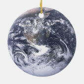 アースデイ2012 - 地球を真正面から捉えた画像 セラミックオーナメント (裏面)