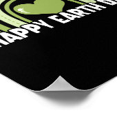 アースデイ2022ハッピーアースデイレインボー ポスター (角)