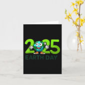 アースデイ2025アースデイおもしろい誕生日キッズボーイズ カード (黄色い花)