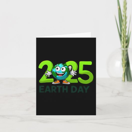 アースデイ2025アースデイおもしろい誕生日キッズボーイズ カード (正面)