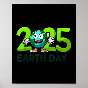 アースデイ2025アースデイおもしろい誕生日キッズボーイズ ポスター