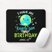 アースデイ4月22日グリーン誕生日 マウスパッド (マウス)