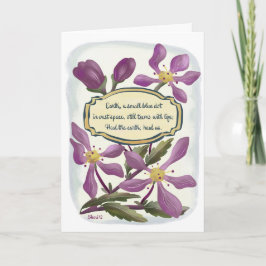 アースデイ:ガッシュのカニりんご カード