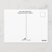 アースデイ:ガッシュのカニりんご ポストカード (裏面)