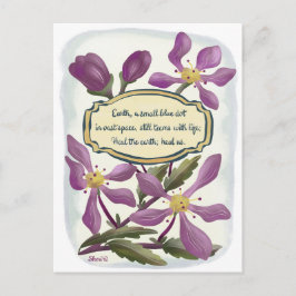 アースデイ:ガッシュのカニりんご ポストカード