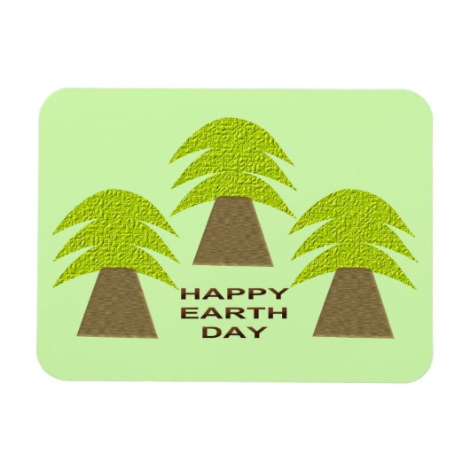 アースデイ・ツリー マグネット (横)