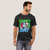アースデイ、ハッピーアースデイTシャツ Tシャツ (正面フル)