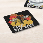 アースデイ、救ザビー スクエアペーパーコースター (アングル)