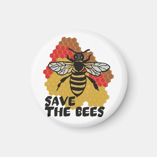 アースデイ、救ザビー マグネット (正面)