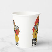 アースデイ、救ザビー 紙コップ (右)