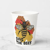 アースデイ、救ザビー 紙コップ (正面)