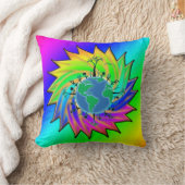 アースデイ～日が差すこと クッション (ブランケット)