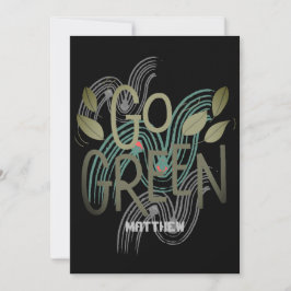 アースデイ、環境にやさしいことをしよう、アートシンプル科学エレガント学 カード