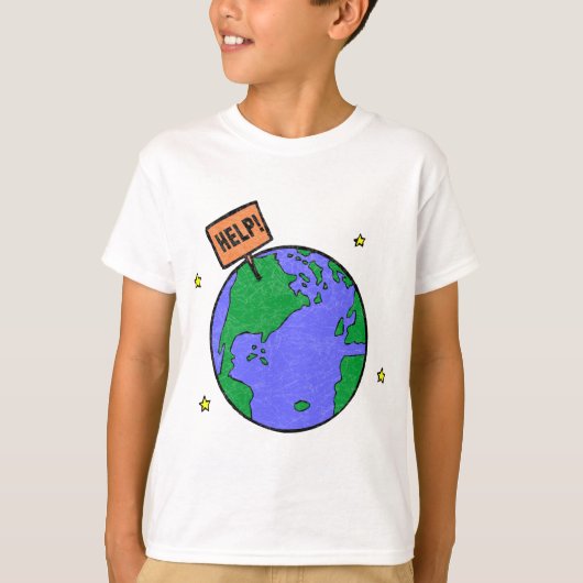 アースデイTシャツとギフト Tシャツ (正面)
