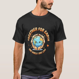 アースデイTシャツ キッズ 女性 男性 かわいい 55周年 Tシャツ