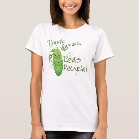 アースデーの環境のTシャツ Tシャツ (正面)