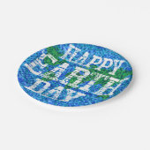 アースデーの紙皿 ペーパープレート (アングル)