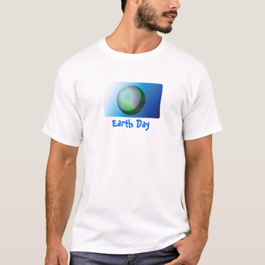 アースデーをお祝いしよう Tシャツ (正面)
