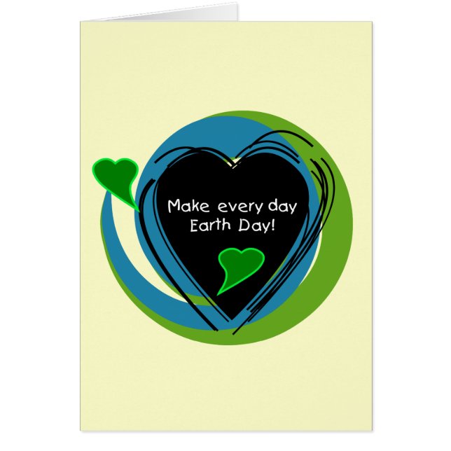 アースデーを毎日作って下さい (正面)