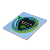 アースデーを毎日作って下さい タイル (側面)