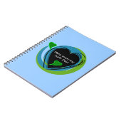 アースデーを毎日作って下さい ノートブック (左側)