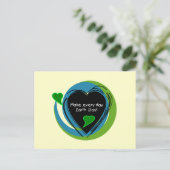 アースデーを毎日作って下さい ポストカード (スタンド正面)