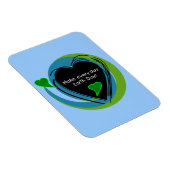 アースデーを毎日作って下さい マグネット (右側)