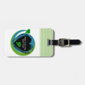 アースデーを毎日作って下さい ラゲッジタグ (正面横)