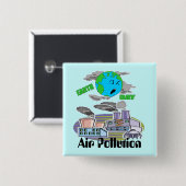 アースデーボタン 缶バッジ (正面&裏面)