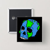 アースデーボタン 缶バッジ (正面&裏面)