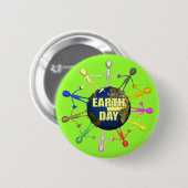アースデーボタン 缶バッジ (正面&裏面)