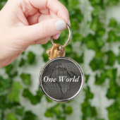 アースデー1の世界Keychain キーホルダー (手)