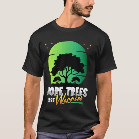 アースデー さらなる植樹 環境意識 Tシャツ (正面)