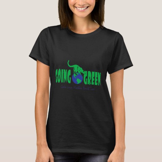 アースデー グリーン化 Tシャツ (正面)