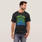 アースデー プラネット ヴィーガン 動物 環境 ジェネリック Tシャツ (正面フル)